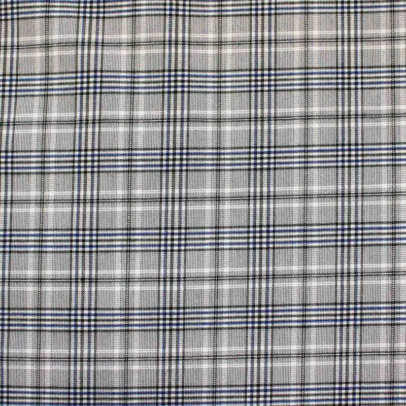 Tessuto Scozzese Estivo Grigio | IL TESSUTAIO