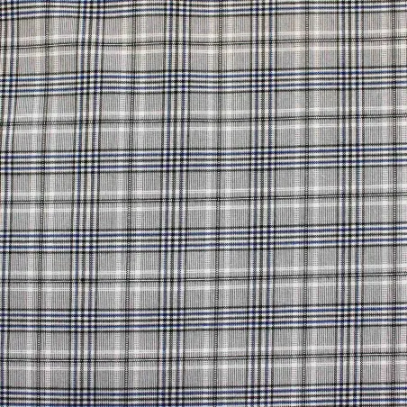 Tessuto Scozzese Estivo Grigio | IL TESSUTAIO
