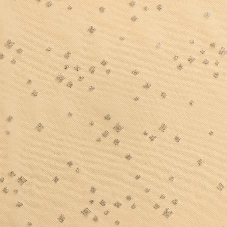 Tulle elasticizzato Stelle Glitter | IL TESSUTAIO