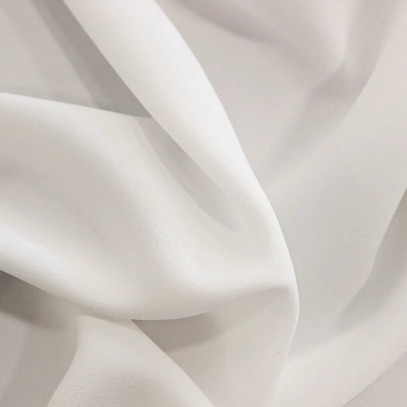 Tessuto crepe - Bianco | TESSUTI CERIMONIA