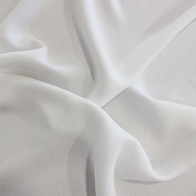 Tessuto Cady Crepe - Bianco | TESSUTI CERIMONIA