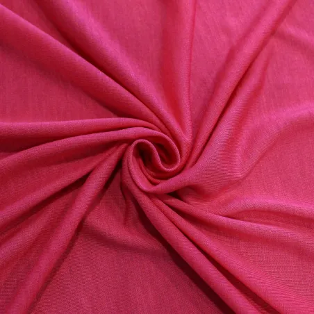 Jersey Viscosa Fucsia Bio Gots | IL TESSUTAIO