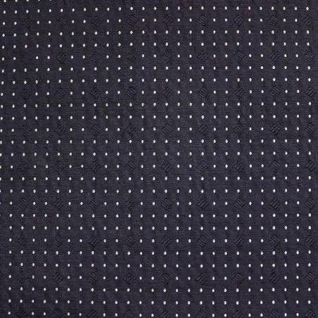 Tessuto Tubico Bianco e Blu | IL TESSUTO