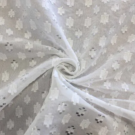 Fil Coupé Bianco Argento | IL TESSUTAIO