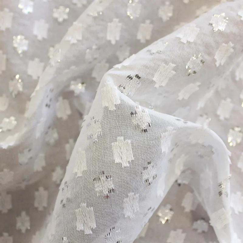 Fil Coupé Bianco Argento | IL TESSUTAIO