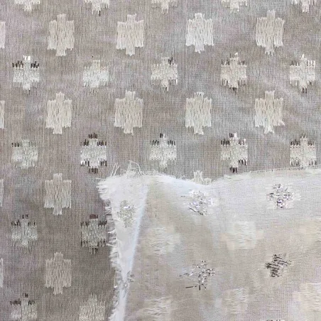 Fil Coupé Bianco Argento | IL TESSUTAIO