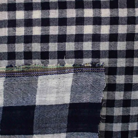 Mussola di Cotone a Quadri  | IL TESSUTAIO