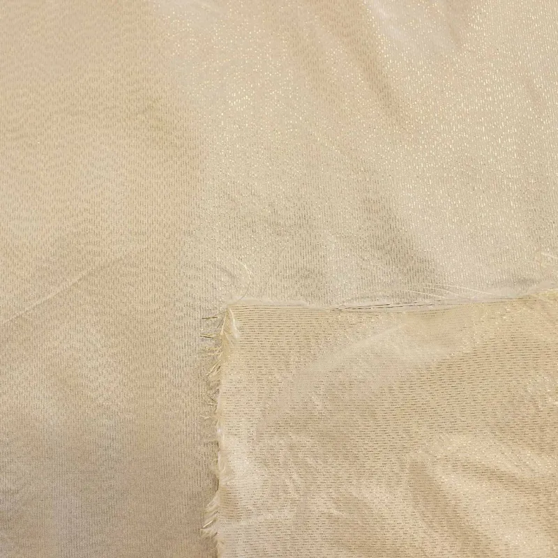 Tessuto Taffeta Lurex Oro | ILTESSUTAIO