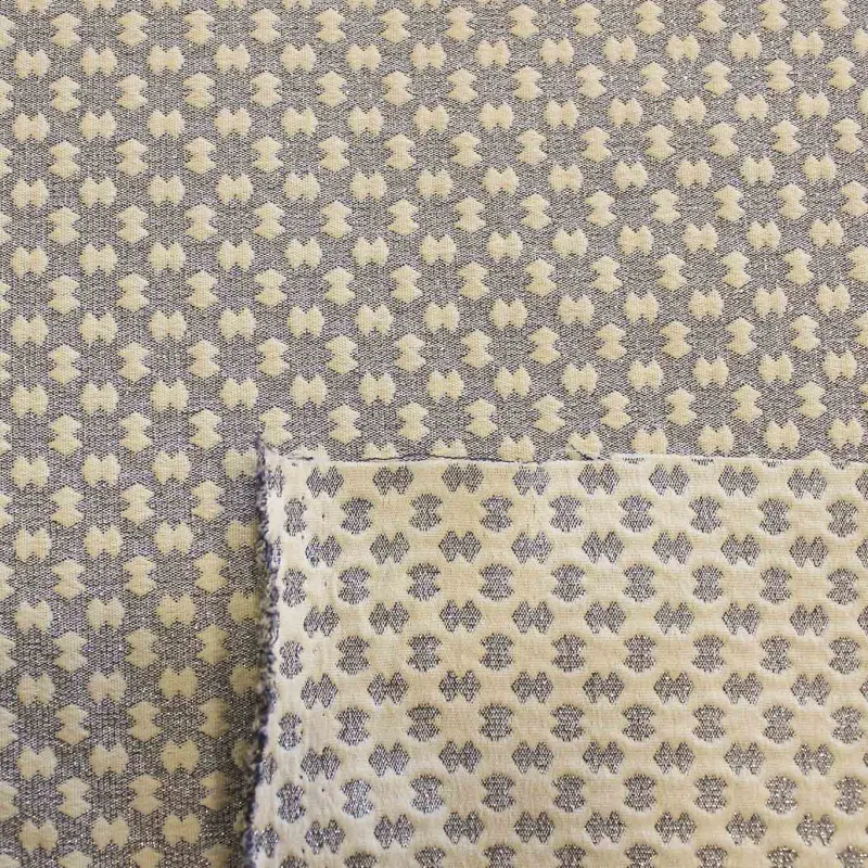 Tessuto Tubico Fantasia Rombi Glitter | IL TESSUTO