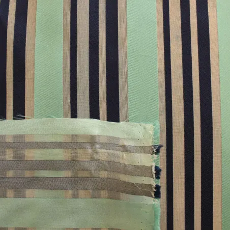 Tessuto Devore Rigato | ILTESSUTAIO