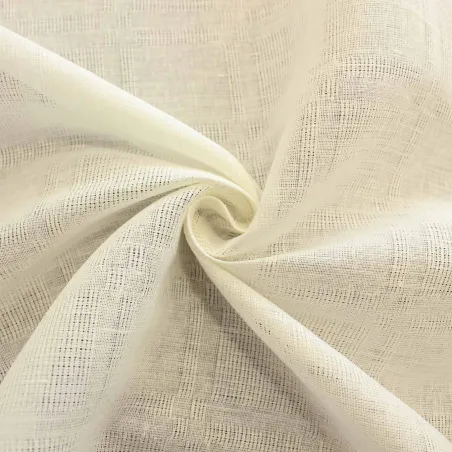 Tessuto Garza Quadri Bianco | IL TESSUTAIO