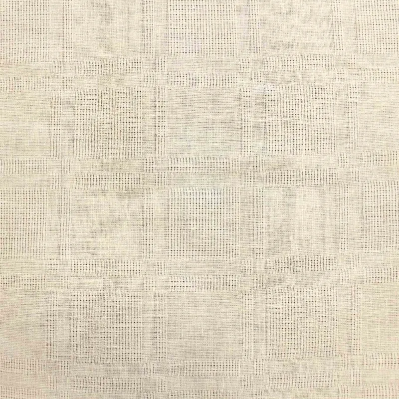 Tessuto Garza Quadri Bianco | IL TESSUTAIO