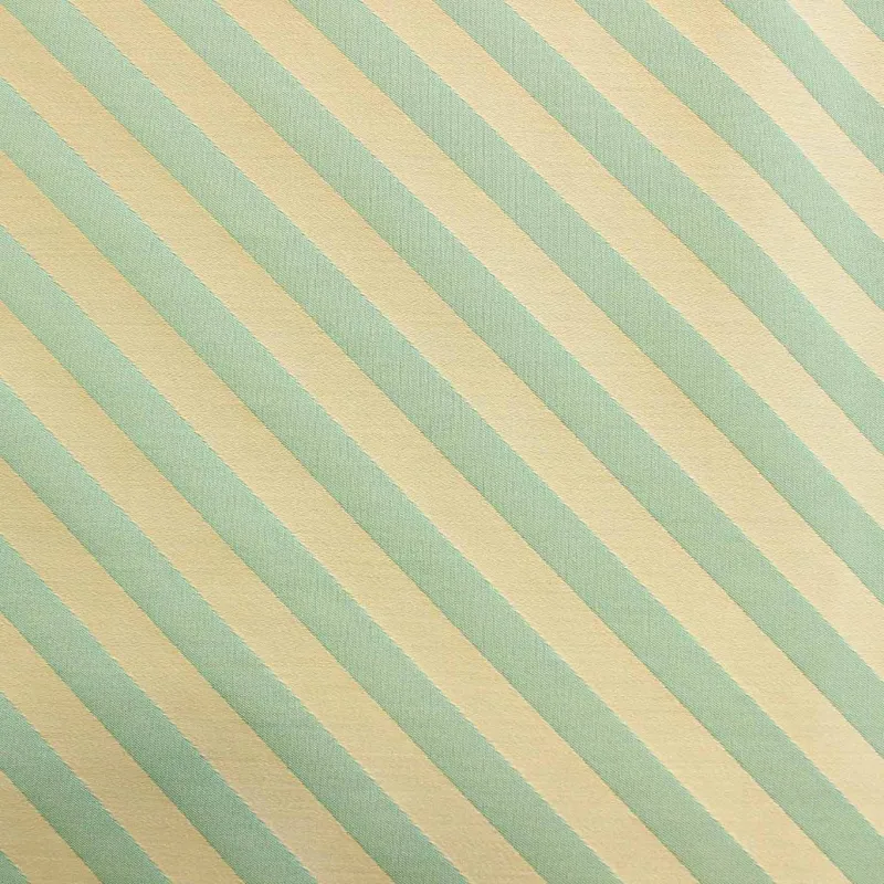 Jacquard Rigato Panna Tiffany | IL TESSUTAIO