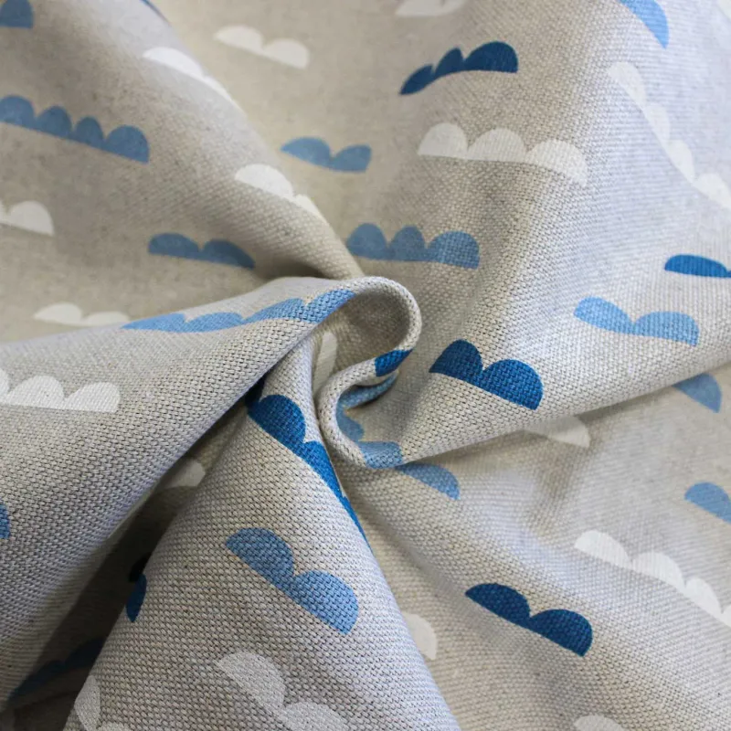 Foulard Copritutto Fantasia Nuvole | IL TESSUTAIO