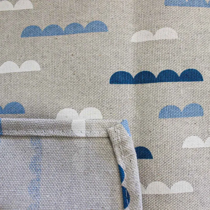 Foulard Copritutto Fantasia Nuvole | IL TESSUTAIO