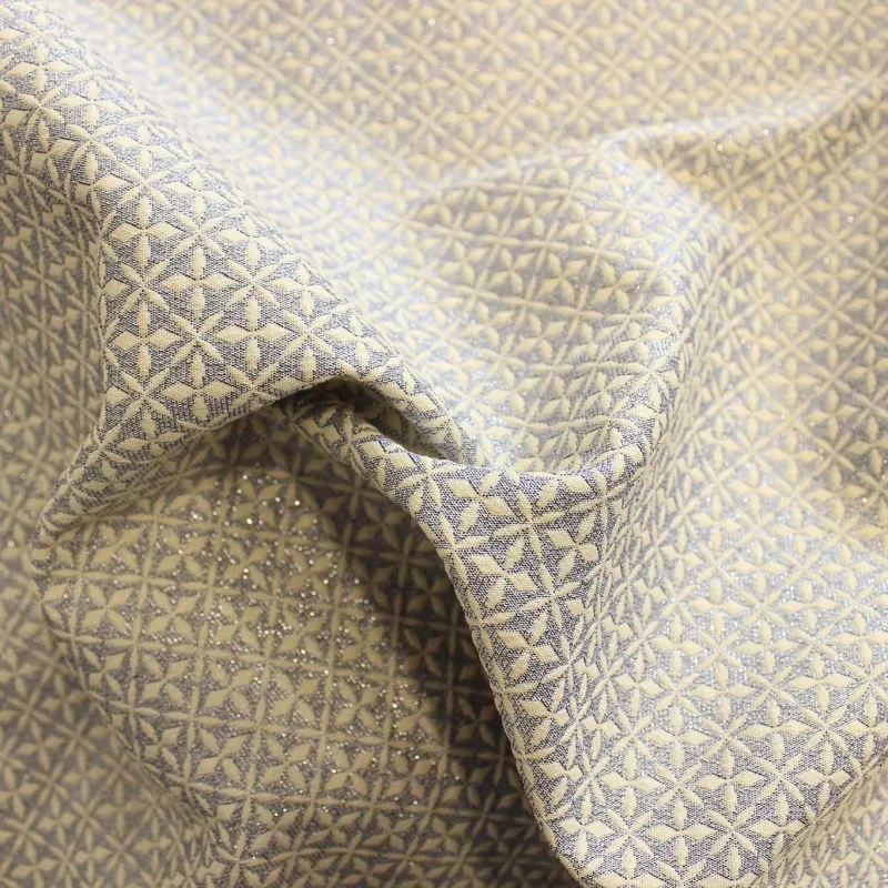 Tessuto Tubico Fantasia Geometrica Glitter | IL TESSUTO