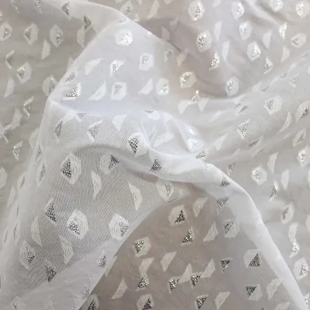 Fil Coupé Bianco Argento | IL TESSUTAIO