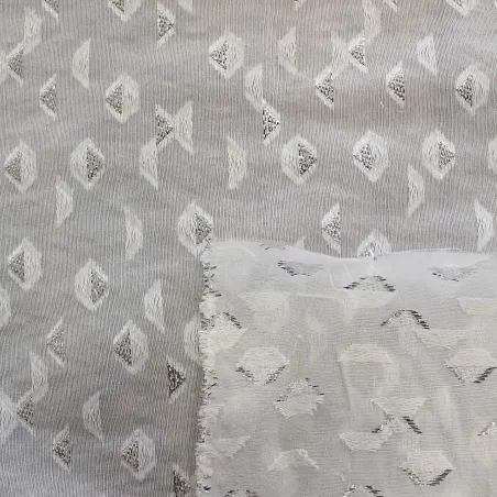 Fil Coupé Bianco Argento | IL TESSUTAIO