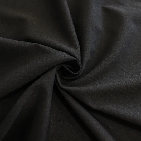 Tessuto poliviscosa grigio scuro | ILTESSUTAIO