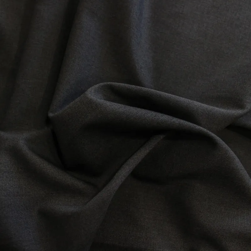 Tessuto poliviscosa grigio scuro | ILTESSUTAIO