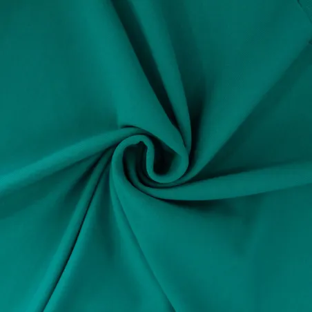 Tessuto felpa Bio - Petrolio | GOTS