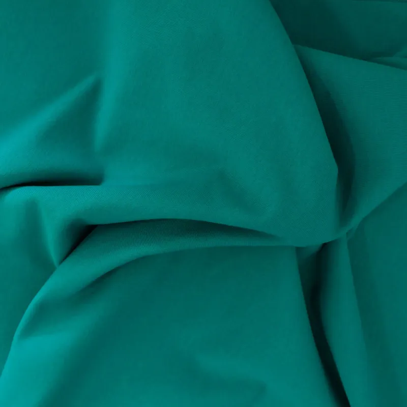 Tessuto felpa Bio - Petrolio | GOTS