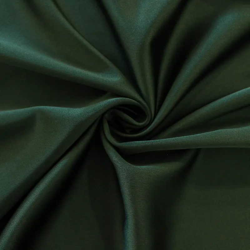 Raso elasticizzato Verde| IL TESSUTAIO
