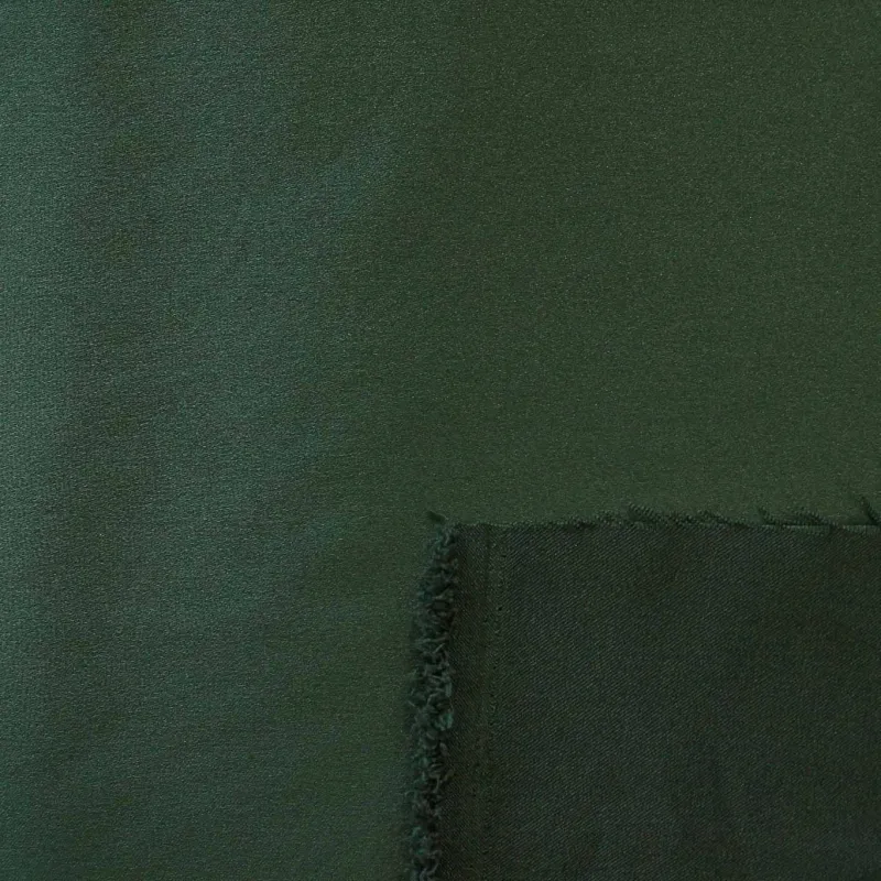 Raso elasticizzato Verde| IL TESSUTAIO