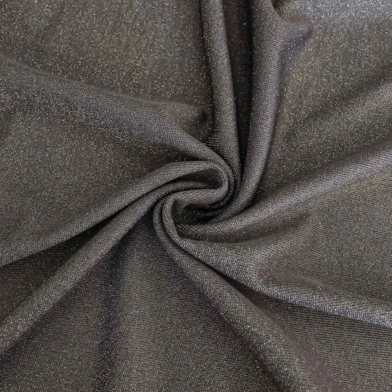 Tessuto maglia lurex Grigio | IL TESSUTAIO