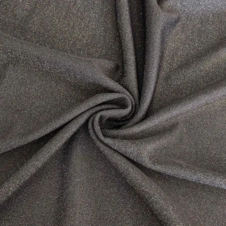 Tessuto maglia lurex Grigio | IL TESSUTAIO