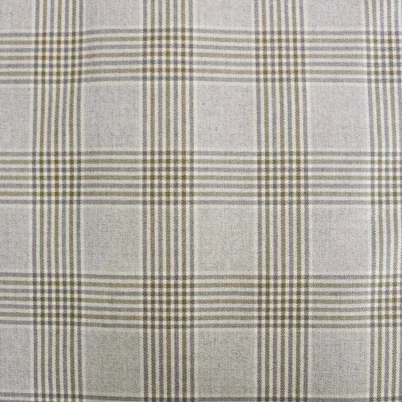 Tessuto Scozzese Grigio Beige | IL TESSUTAIO