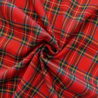 TESSUTO SCOZZESE - ROSSO/  BLU ROYAL/VERDE