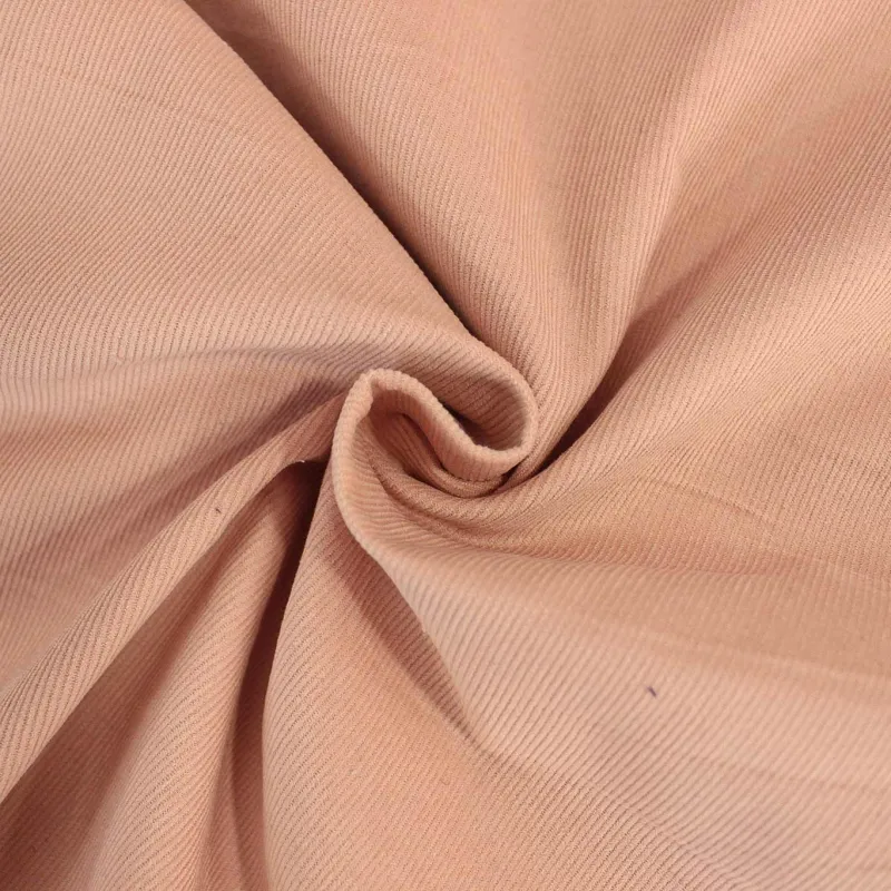 Velluto di cotone mille righe Rosa | IL TESSUTAIO