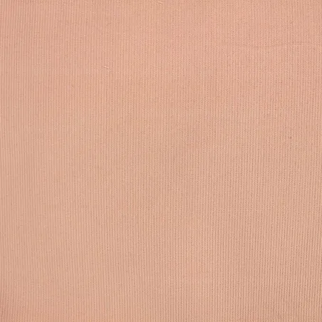 Velluto di cotone mille righe Rosa | IL TESSUTAIO