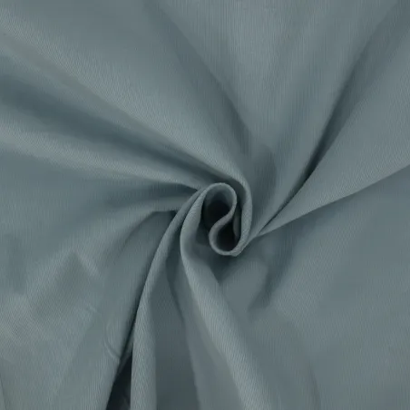 Velluto di cotone millerighe celeste | IL TESSUTAIO