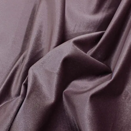 Tessuto Velluto Ciniglia Glicine | IL TESSUTAIO