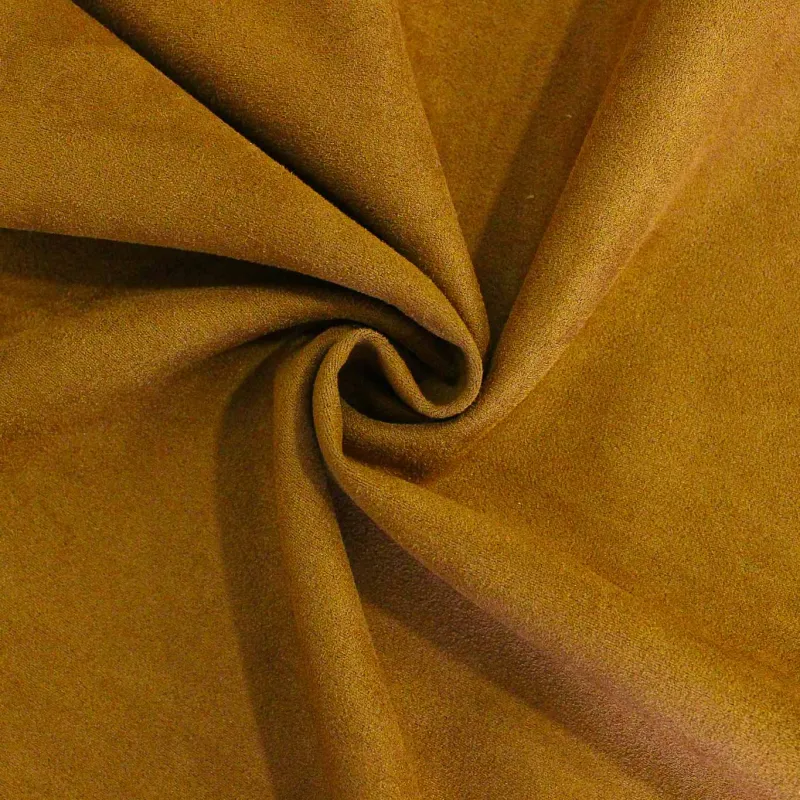 Tessuto Double Scamosciato Cammello | IL TESSUTAIO