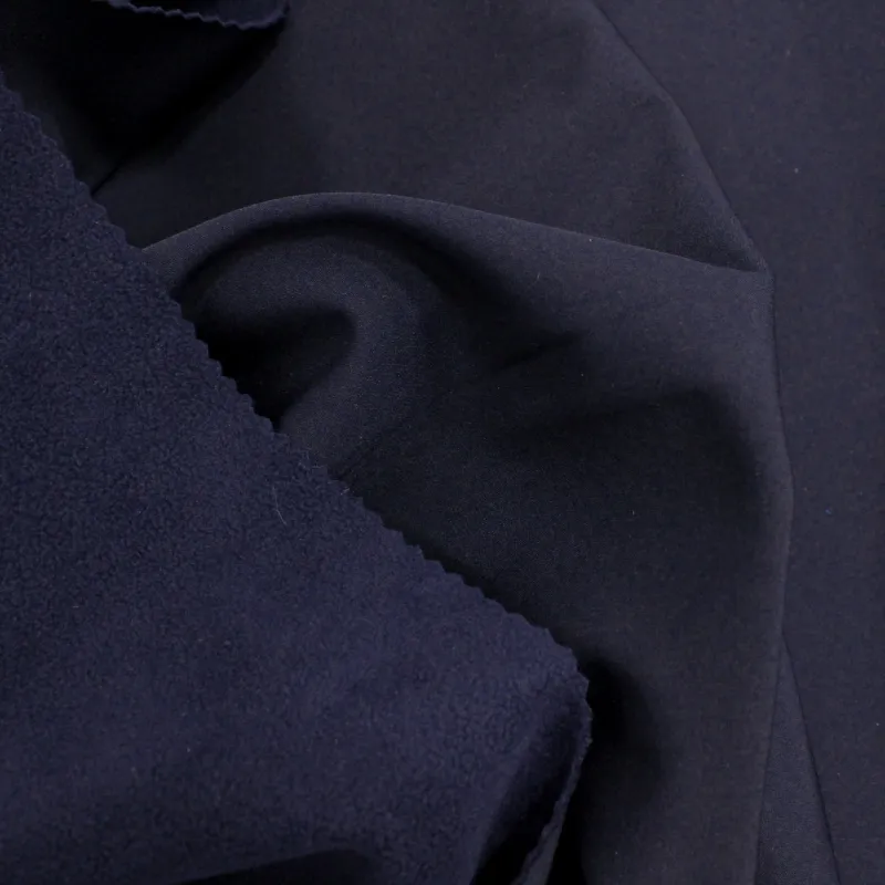Tessuto Double Trench Blu | IL TESSUTAIO