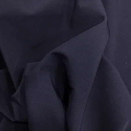 Tessuto Double Trench Blu | IL TESSUTAIO