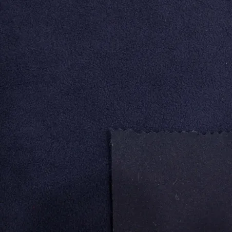 Tessuto Double Trench Blu | IL TESSUTAIO