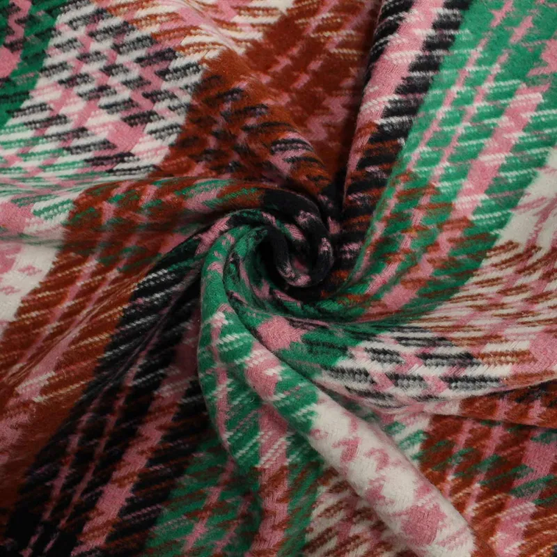 Tessuto per cappotti Scozzese Multicolor | IL TESSUTAIO
