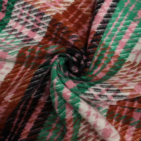 Tessuto per cappotti Scozzese Multicolor | IL TESSUTAIO