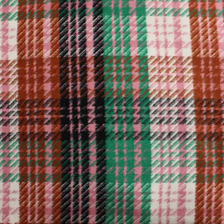 Tessuto per cappotti Scozzese Multicolor | IL TESSUTAIO