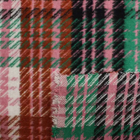 Tessuto per cappotti Scozzese Multicolor | IL TESSUTAIO