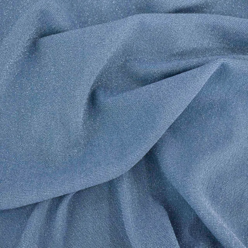 Tessuto in maglia lurex carta da zucchero | Tessuto elasticizzato