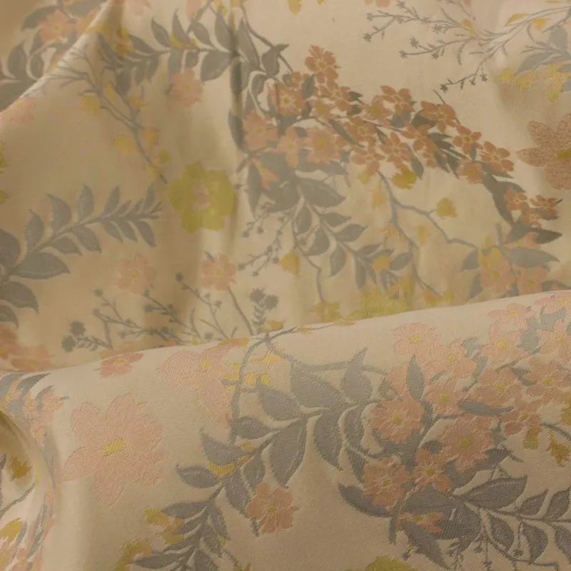 Jacquard con Fiori beige | Abbigliamento donna