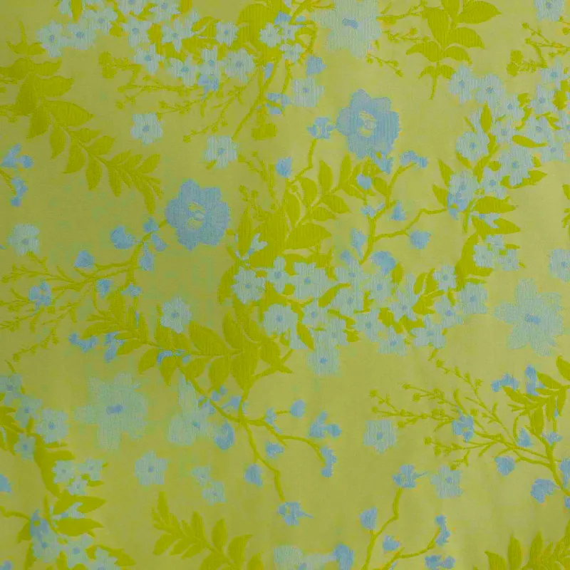 Jacquard verde con fiori | Abbigliamento donna