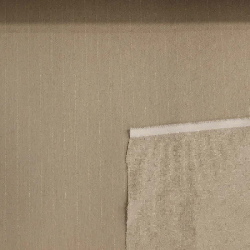 TESSUTO GESSATO BEIGE | ABBIGLIAMENTO DONNA