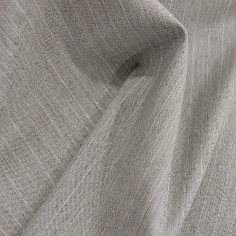 TESSUTO GESSATO GRIGIO | ABBIGLIAMENTO DONNA