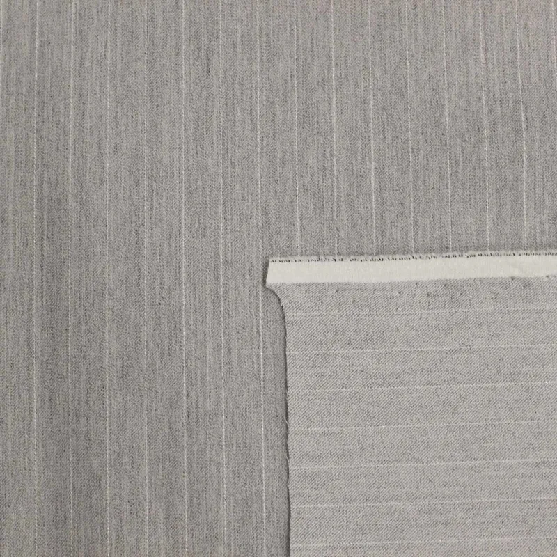 TESSUTO GESSATO GRIGIO | ABBIGLIAMENTO DONNA